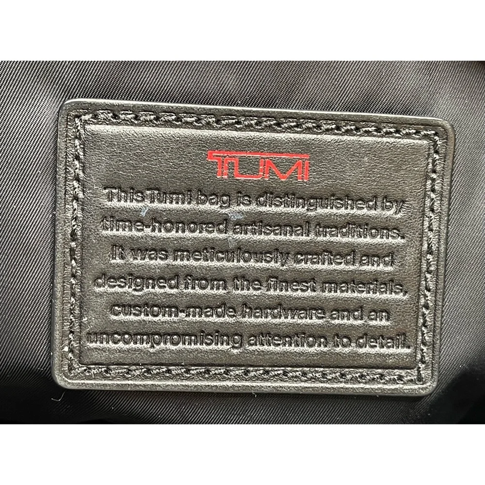 Tumi travel bag